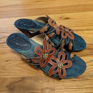 L'Artiste Carlina Slides with Box Size 41 / 10